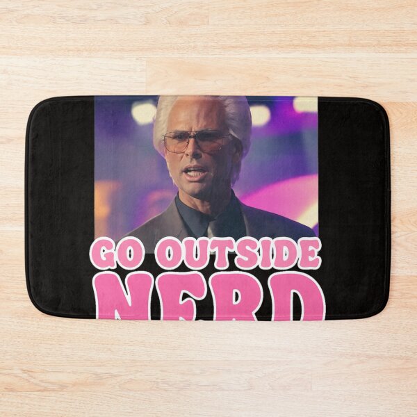 Item preview, Go Outside Nerd Retro Man Funny Quote  designed and sold by Doublettadraw.