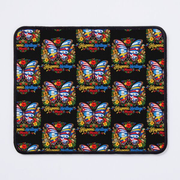 Item preview, Hispanic Heritage Month Latino Countries Flags Butterfly designed and sold by OddityVault.