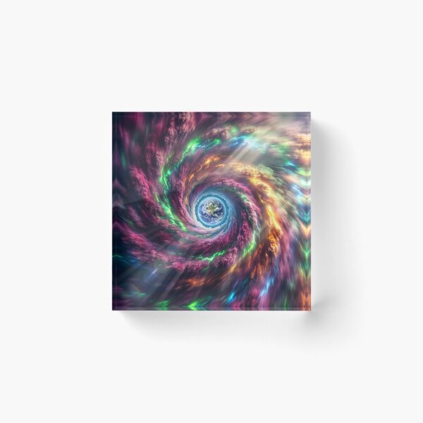 Item preview, Earth in the Eye of a Vortex designed and sold by Tridentulus.