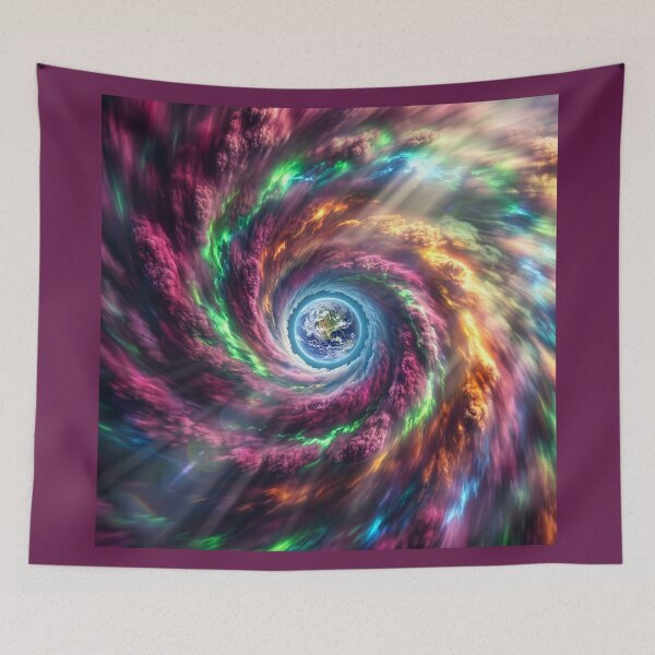 Item preview, Earth in the Eye of a Vortex designed and sold by Tridentulus.