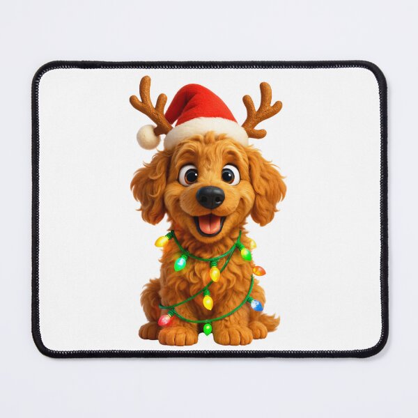Item preview, Double Doodle Christmas Reindeer designed and sold by Sillytoe.