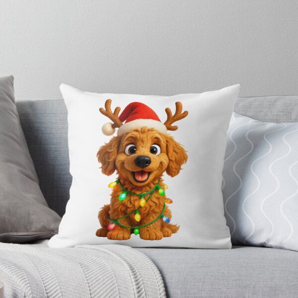 Item preview, Double Doodle Christmas Reindeer designed and sold by Sillytoe.