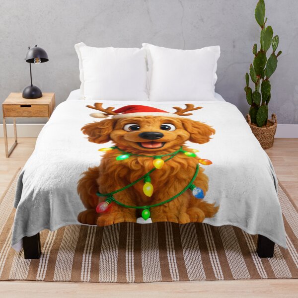 Item preview, Double Doodle Christmas Reindeer designed and sold by Sillytoe.