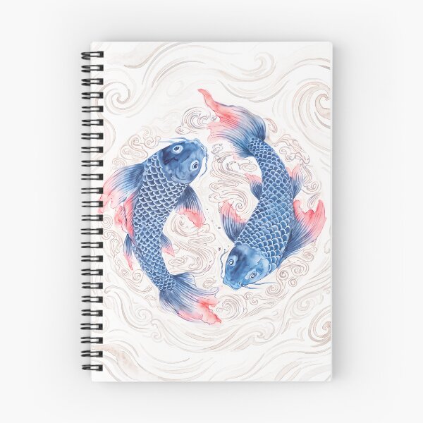 Item preview, Yin Yang Koi Fish Chinoiserie designed and sold by Fani*.
