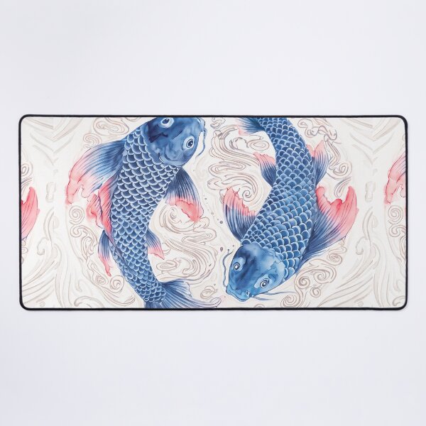 Item preview, Yin Yang Koi Fish Chinoiserie designed and sold by Fani*.
