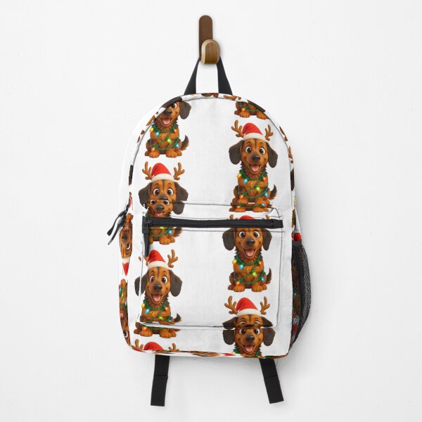Item preview, Doxle Dog Christmas Reindeer designed and sold by Sillytoe.