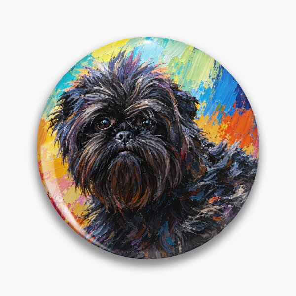 Item preview, Affenpinscher - full-body standing dog designed and sold by shrolts.