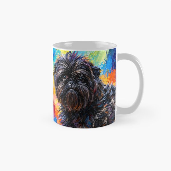Item preview, Affenpinscher - full-body standing dog designed and sold by shrolts.