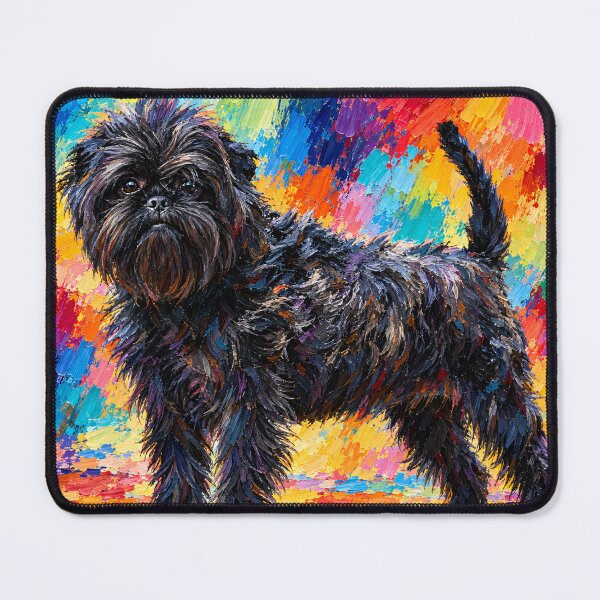 Item preview, Affenpinscher - full-body standing dog designed and sold by shrolts.