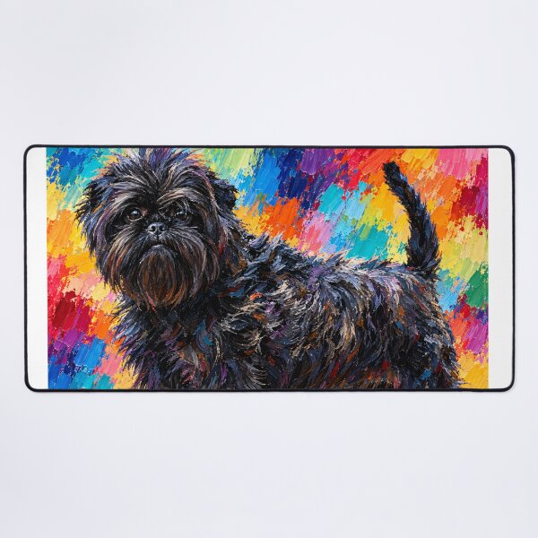 Item preview, Affenpinscher - full-body standing dog designed and sold by shrolts.