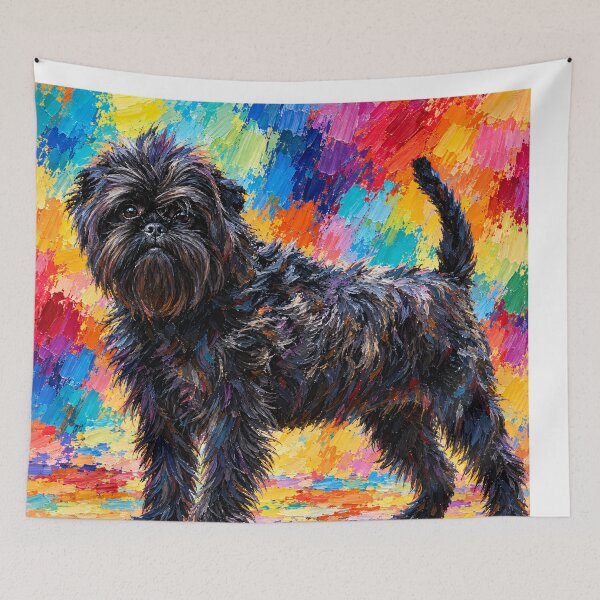 Item preview, Affenpinscher - full-body standing dog designed and sold by shrolts.