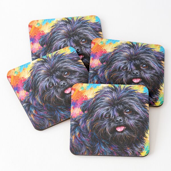 Item preview, Affenpinscher - close-up portrait designed and sold by shrolts.