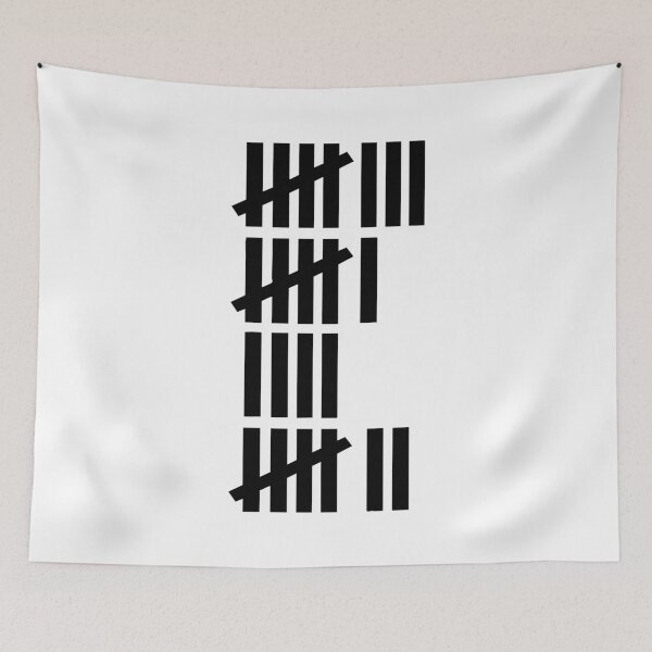 Item preview, 8647 Subtle Anti Trump - Tally marks designed and sold by PixVib.