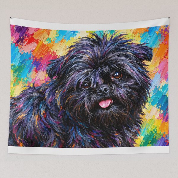 Item preview, Affenpinscher - close-up portrait designed and sold by shrolts.