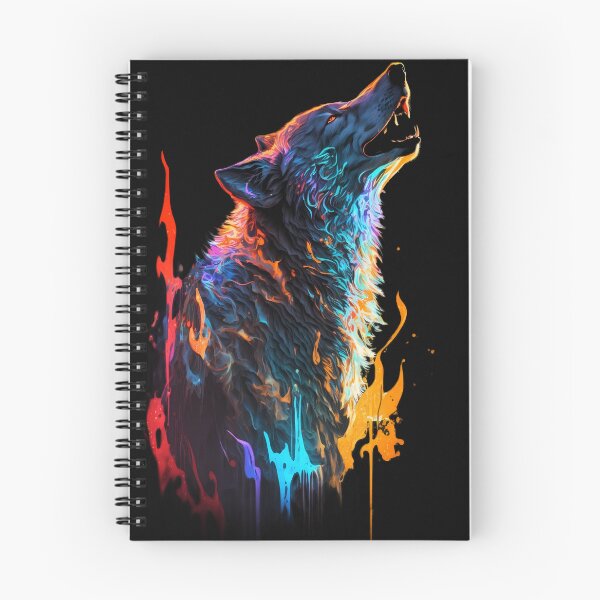 Item preview, Color Splash Wolf designed and sold by AuraVisionLab.