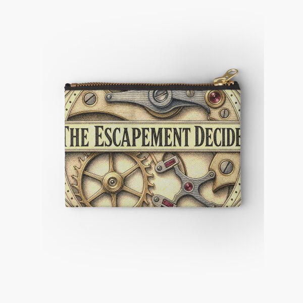 Item preview, The Escapement Decides Watchmaker Badge designed and sold by BoosterShop.