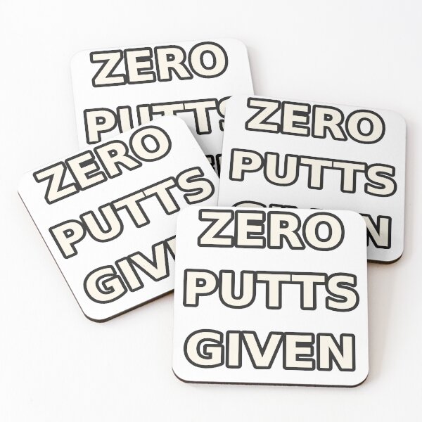 Item preview, Zero Putts Given Funny Golf T-Shirt | Sarcastic Golfer Gift designed and sold by DripyDesigns.