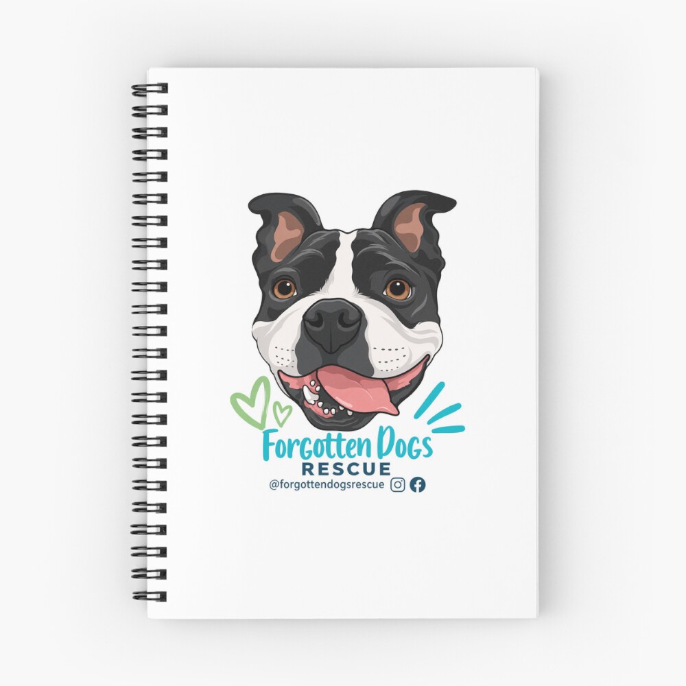 Item preview, Spiral Notebook designed and sold by ForgottenDogs.