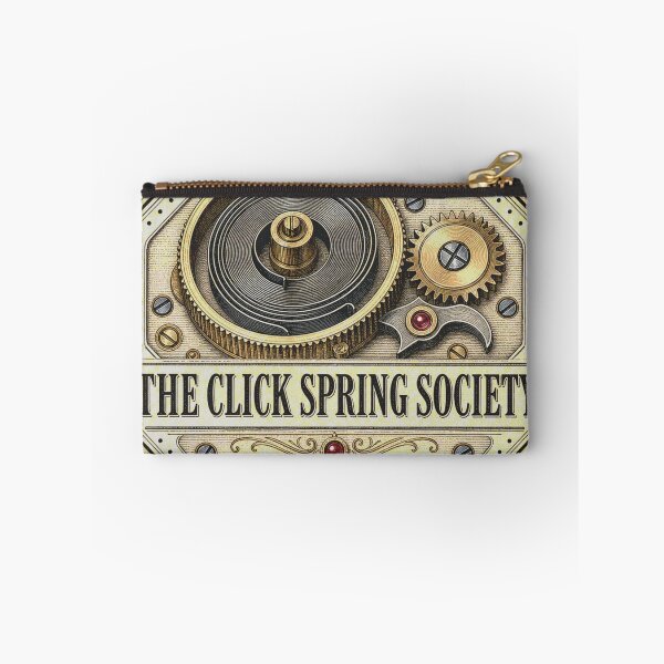 Item preview, The Click Spring Society Spring Barrel Badge designed and sold by BoosterShop.