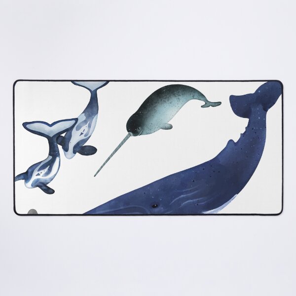 Item preview, Cute Watercolor Ocean Animals Whales Sharks Turtle's designed and sold by VISIONSTURME.