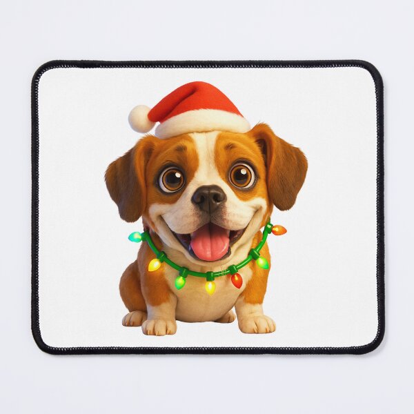Item preview, Frengle Dog Christmas Lights designed and sold by Sillytoe.