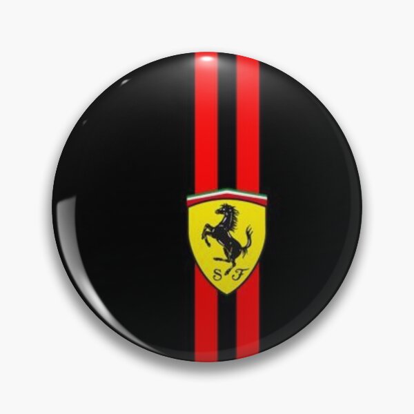 Item preview, Red Racing Stripes with Yellow Shield Emblem designed and sold by frantuliuss.