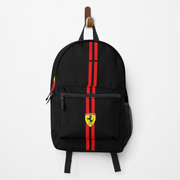 Item preview, Red Racing Stripes with Yellow Shield Emblem designed and sold by frantuliuss.