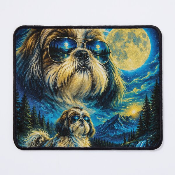 Item preview, Shih Tzu with sunglasses 90s wildlife designed and sold by aponwao.