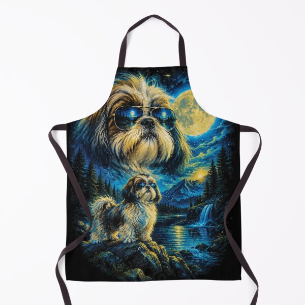 Item preview, Shih Tzu with sunglasses 90s wildlife designed and sold by aponwao.