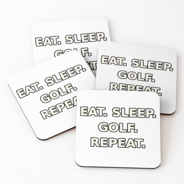 Item preview, Eat Sleep Golf Repeat T-Shirt | Golf Lover Gift designed and sold by DripyDesigns.