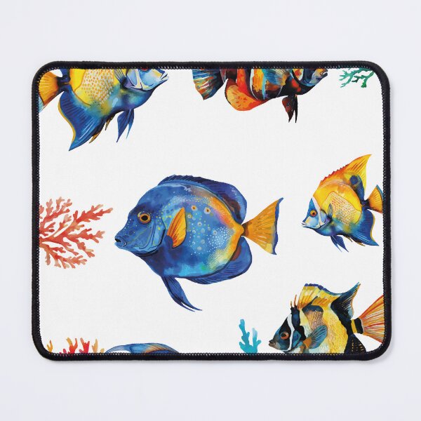 Item preview, Watercolor Sea Fish Underwater Nature Ocean Graphic Art designed and sold by VISIONSTURME.