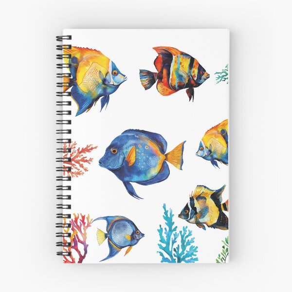 Item preview, Watercolor Sea Fish Underwater Nature Ocean Graphic Art designed and sold by VISIONSTURME.
