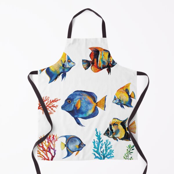 Item preview, Watercolor Sea Fish Underwater Nature Ocean Graphic Art designed and sold by VISIONSTURME.