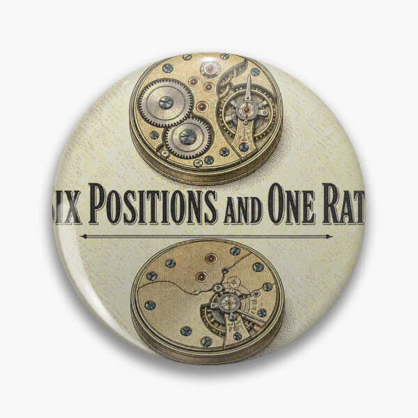 Item preview, Six Positions and One Rate Watch Gear Test Badge designed and sold by BoosterShop.
