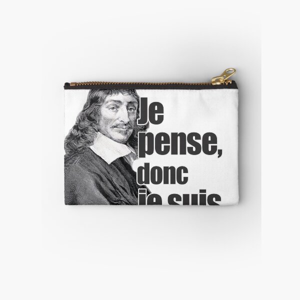 Item preview, "JE PENSE, DONC JE SUIS" designed and sold by Tecno-Art-Land.