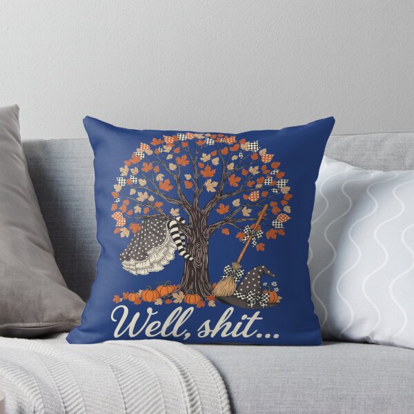 Item preview, Well Shit Witch Stuck In Tree Funny Fall Halloween designed and sold by herrarshop.