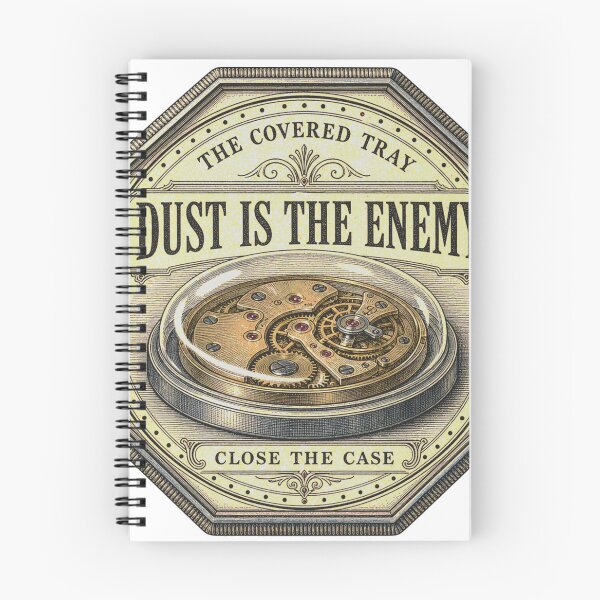 Item preview, Dust Is The Enemy Watchmaker Dust Badge designed and sold by BoosterShop.