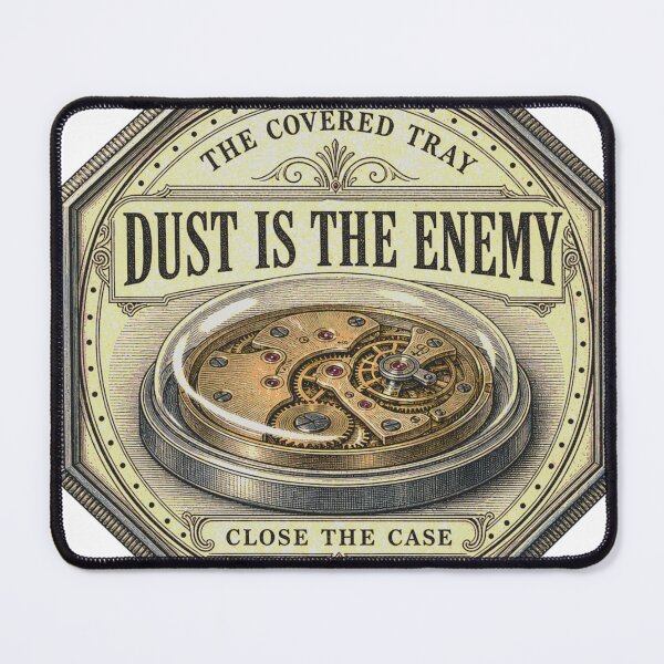 Item preview, Dust Is The Enemy Watchmaker Dust Badge designed and sold by BoosterShop.