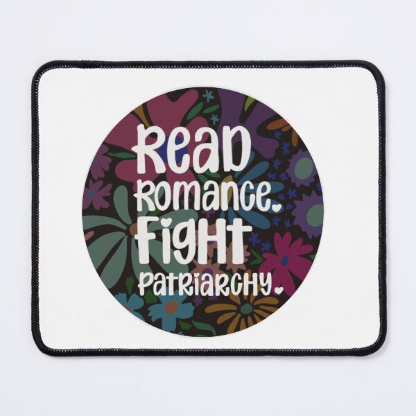 Item preview, Fight Patriarchy with Romance designed and sold by Peace, Love & Pugs.