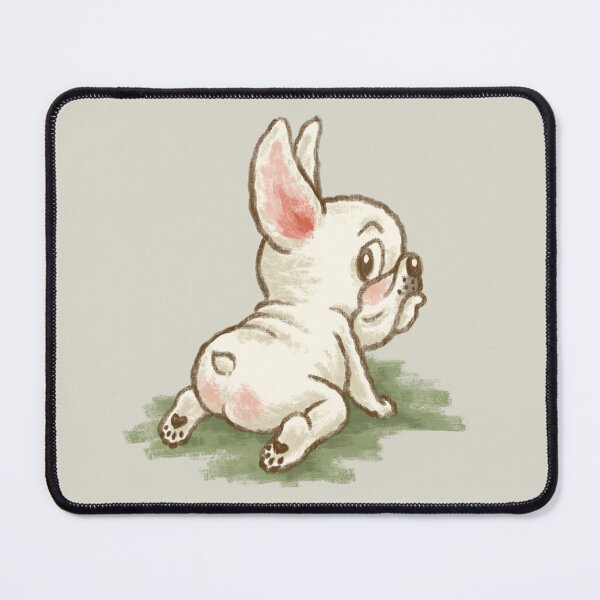 Item preview, A French Bulldog is looking back designed and sold by Toru Sanogawa.