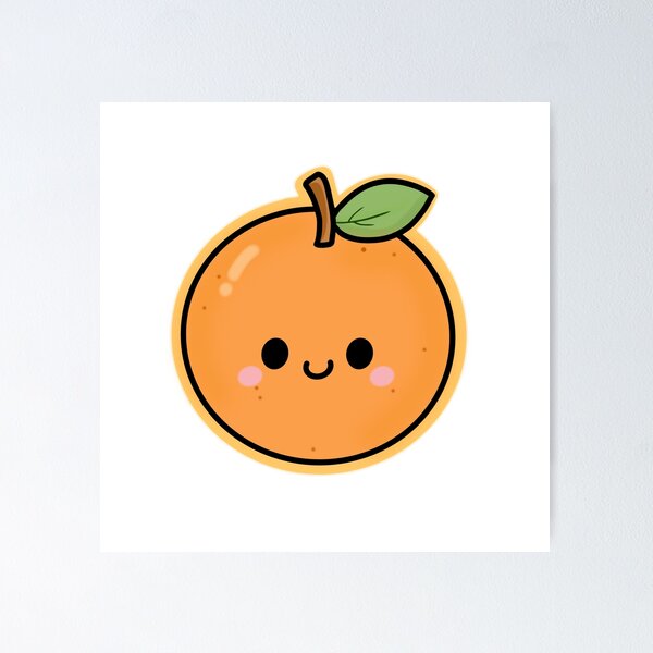 Item preview, Daily Dose Of Vitamin C – Happy Orange Fruit Gift Art designed and sold by soaddigitalstudios.