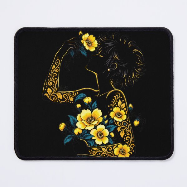 Item preview, Yellow Flower Dreamer designed and sold by Andy Gambino Art.