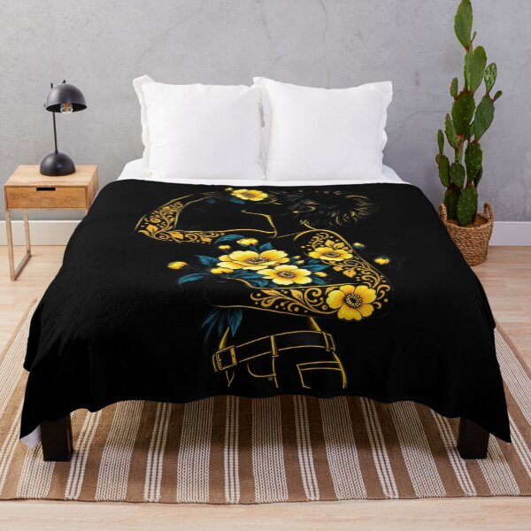 Item preview, Yellow Flower Dreamer designed and sold by Andy Gambino Art.