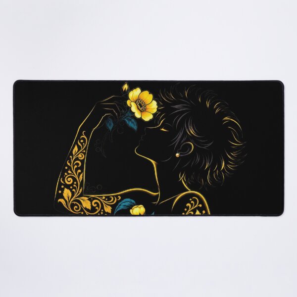 Item preview, Yellow Flower Dreamer designed and sold by Andy Gambino Art.