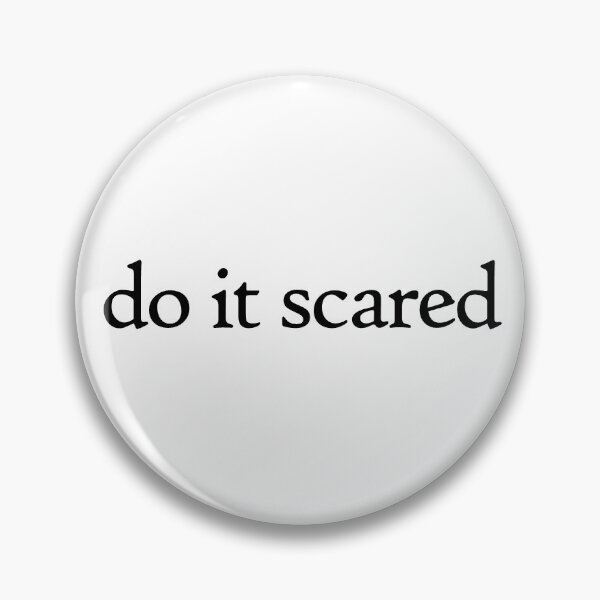 Item preview, do it scared (black) designed and sold by letoiledargent.