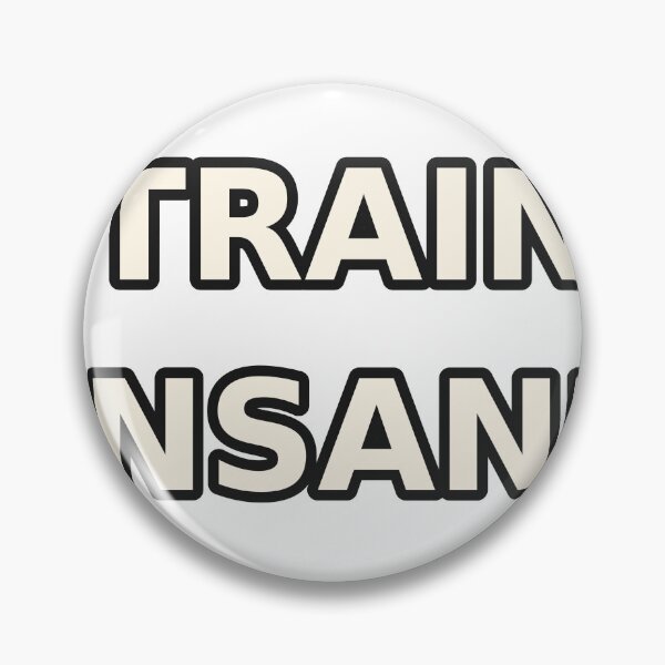 Item preview, Train Insane Gym Shirt | Hardcore Workout Tee designed and sold by DripyDesigns.