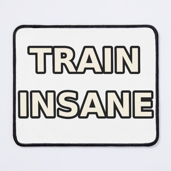 Item preview, Train Insane Gym Shirt | Hardcore Workout Tee designed and sold by DripyDesigns.