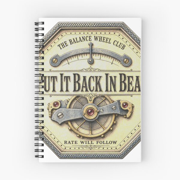 Item preview, Put It Back In Beat Unruh Badge Watchmaker designed and sold by BoosterShop.