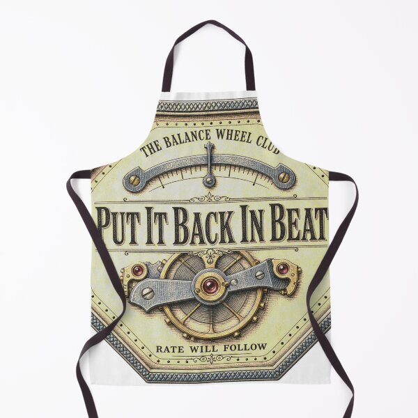 Item preview, Put It Back In Beat Unruh Badge Watchmaker designed and sold by BoosterShop.