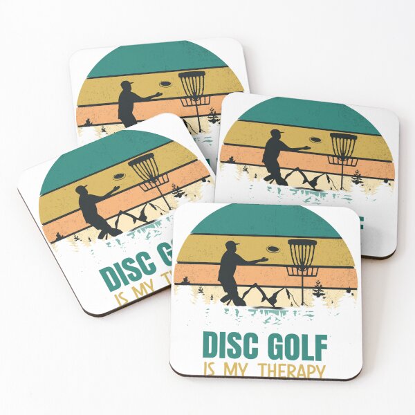 Item preview, Disc Golf is My Therapy Retro Sunset Player Graphic designed and sold by VISIONSTURME.